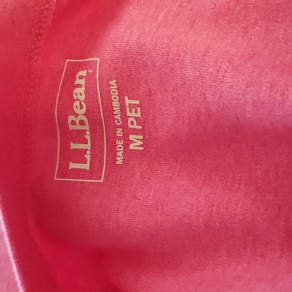 L.L. Bean Cotton Boatneck Top SZ MD - Picture 4 of 6